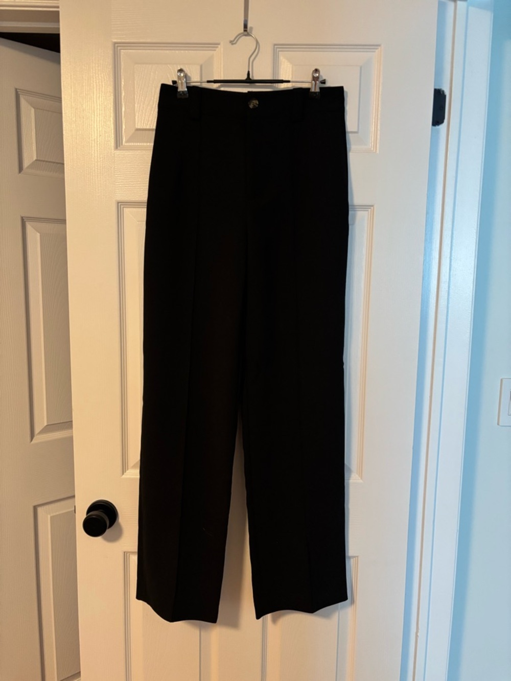Black Zara Dress Pants - Classic Straight Leg